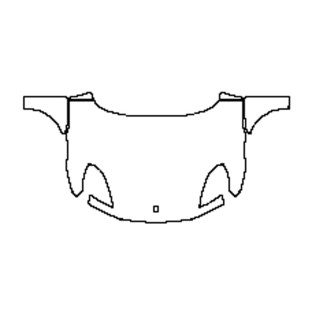 2022-2024 Porsche Macan Motorhaube + Kotflügel (geteilte Motorhaube) vorgeschnitten