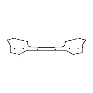 2022-2024 Porsche Macan Rear Bumper Pre-cut