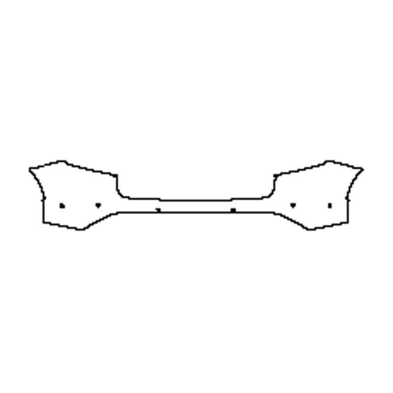 Formatka PPF 2022-2024 Porsche Macan Zderzak tylny Formatka PPF 2022-2024 Porsche Macan Zderzak tylny