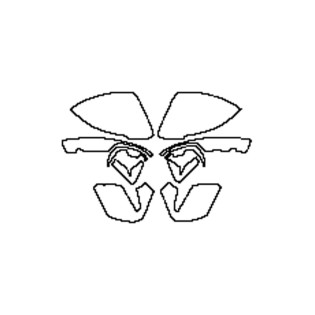 Formatka PPF 2022-2024 Porsche Macan Lusterka