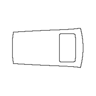 2022-2024 Mercedes GLE SUV AMG-Line Roof (with sunroof) Pre-cut