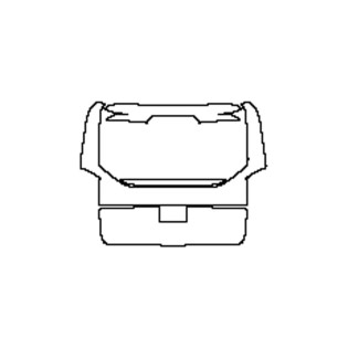 2018-2023 Mercedes V-Class AMG-Line Trunk Lid Pre-cut