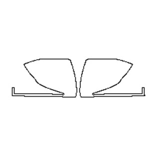 2018-2023 Mercedes V-Class AMG-Line Mirrors Pre-cut