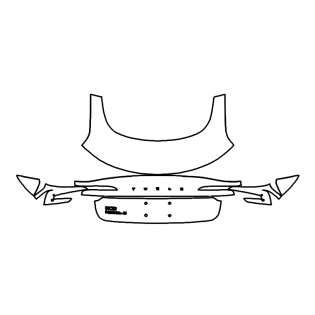 2023-2025 Tesla Model 3 Highland Trunk Lid Pre-cut