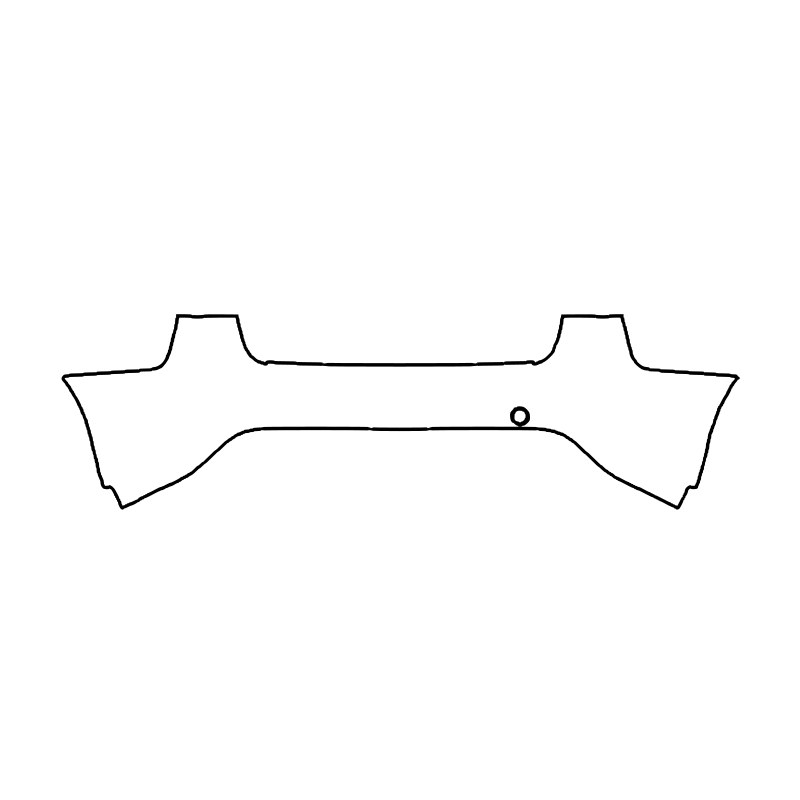 Formatka PPF 2023-2025 Tesla Model 3 Highland Zderzak tylny Formatka PPF 2023-2025 Tesla Model 3 Highland Zderzak tylny