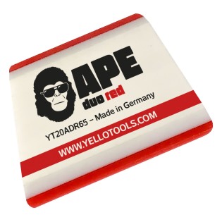 Yellotools Ape Duo Red Rakel 4"/10cm - PPF World