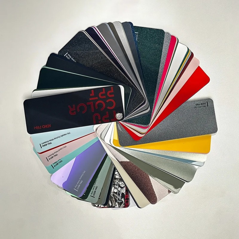 HOHO Color PPF Swatch Book (2 pcs) – Full TPU Palette | PPF-World HOHO Color PPF Swatch Book (2 pcs) – Full TPU Palette | PPF-World