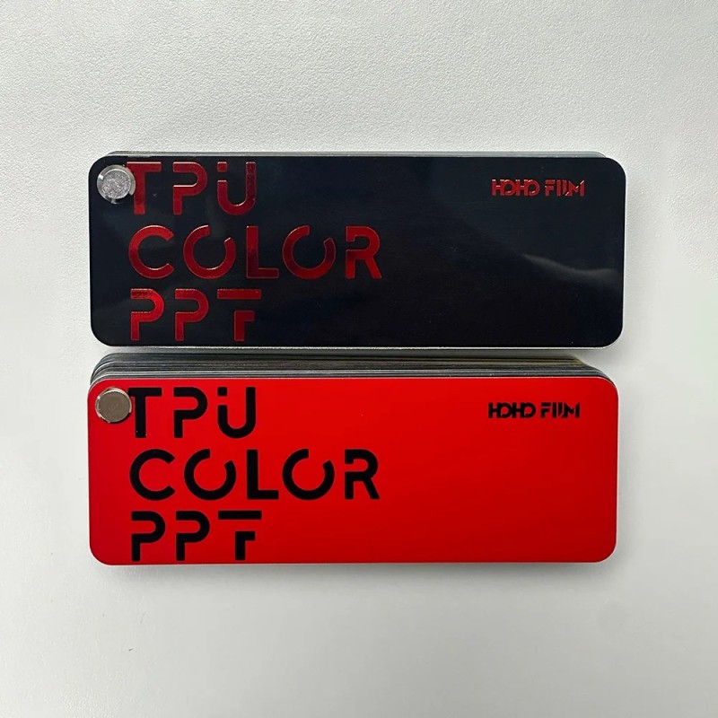 HOHO Color PPF Swatch Book (2 pcs) – Full TPU Palette | PPF-World HOHO Color PPF Swatch Book (2 pcs) – Full TPU Palette | PPF-World