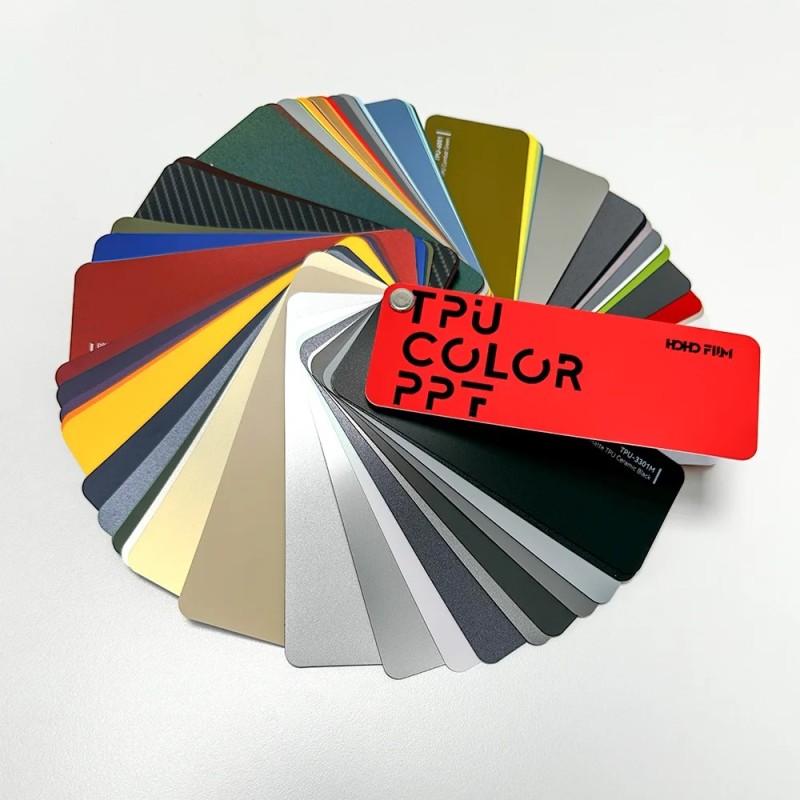 HOHO Color PPF Swatch Book (2 pcs) – Full TPU Palette | PPF-World HOHO Color PPF Swatch Book (2 pcs) – Full TPU Palette | PPF-World
