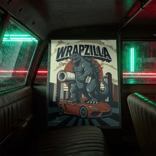 Original Car-Wrapping Poster A2 (Versch. Varianten) | PPF-World