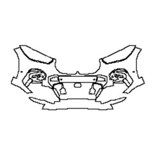 2022 BMW X5 M-Sport Bumper + Headlamp Pre-cut