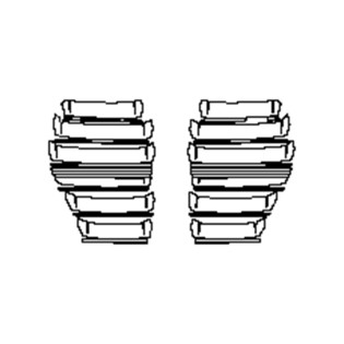 Formatka PPF 2022-2024 BMW M3 Grill