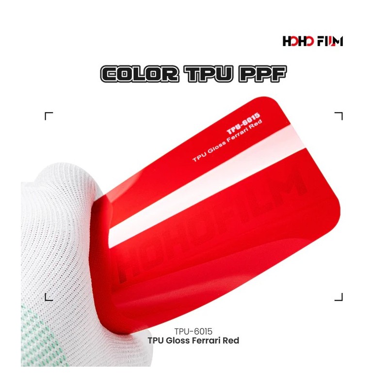 Folia HOHO Color PPF Gloss Ferrari Red – PPF World Folia HOHO Color PPF Gloss Ferrari Red – PPF World
