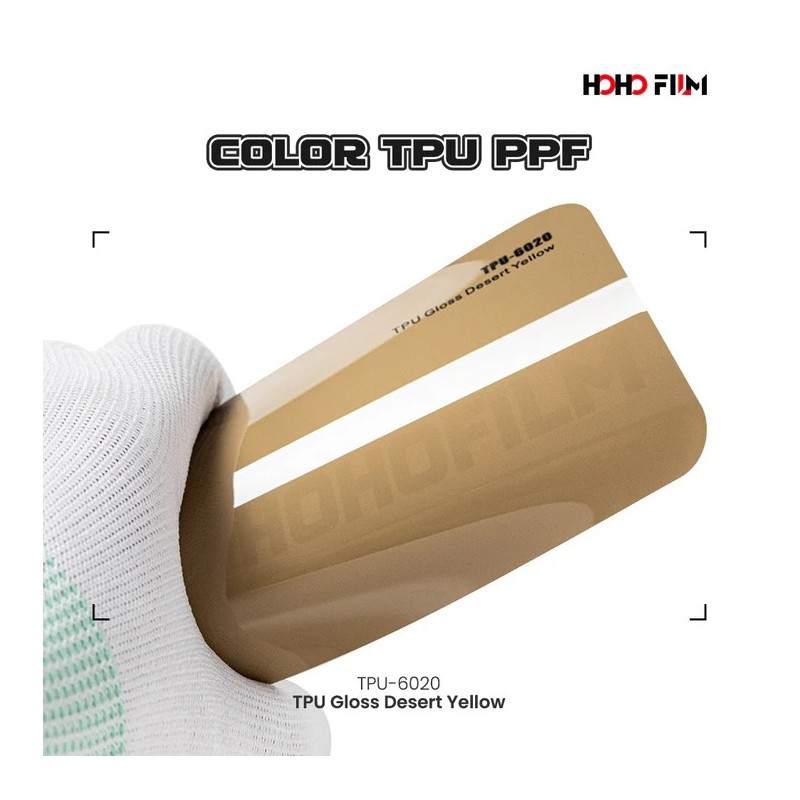 HOHO Color PPF Gloss Desert Yellow - PPF World HOHO Color PPF Gloss Desert Yellow - PPF World