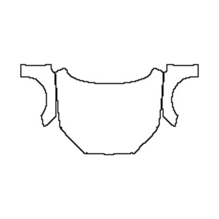 2021-2025 Audi A5 Sportback S-line  Motorhaube + Kotflügel vorgeschnitten