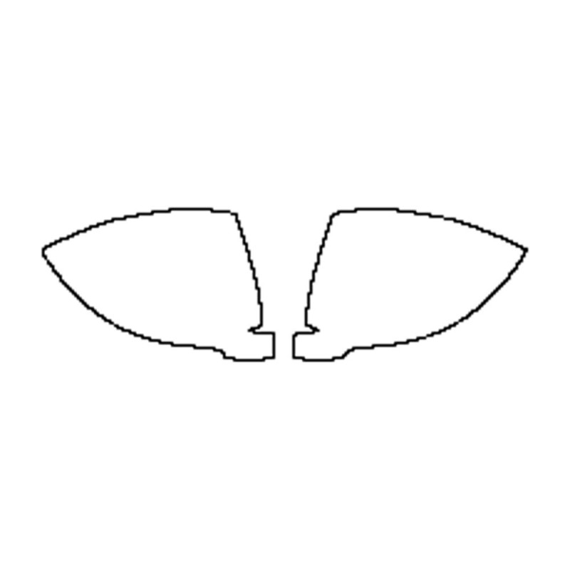 2021-2025 Audi A5 Sportback S-line Miroirs Prédécoupée 2021-2025 Audi A5 Sportback S-line Miroirs Prédécoupée