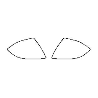 2020-2023 Audi Q7 S-line Mirrors Pre-cut