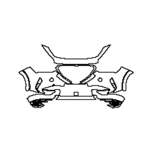 2021-2023 Cupra Formentor Front Bumper Pre-cut