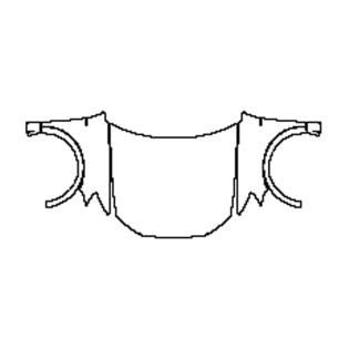 2018-2023 Audi Q8 S-line Haube + Kotflügel vorgeschnitten