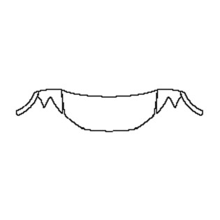 2018-2023 Audi Q8 S-line Haube + Kotflügel (ein Drittel) vorgeschnitten