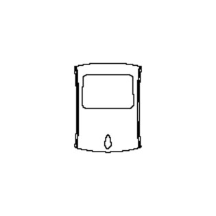 2022-2024 BMW M3 Sedan Roof (with moonroof) Pre-cut