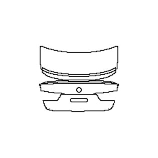 Formatka PPF 2022-2024 BMW M3 Sedan Klapa bagażnika