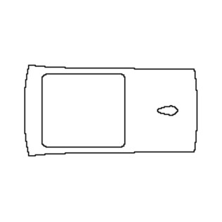 2022-2024 BMW M3 Competition Touring Roof (with sunroof) Pre-cut