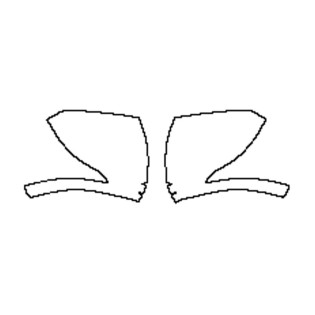 2022-2024 KIA Sportage GT-Line Spiegel vorgeschnitten