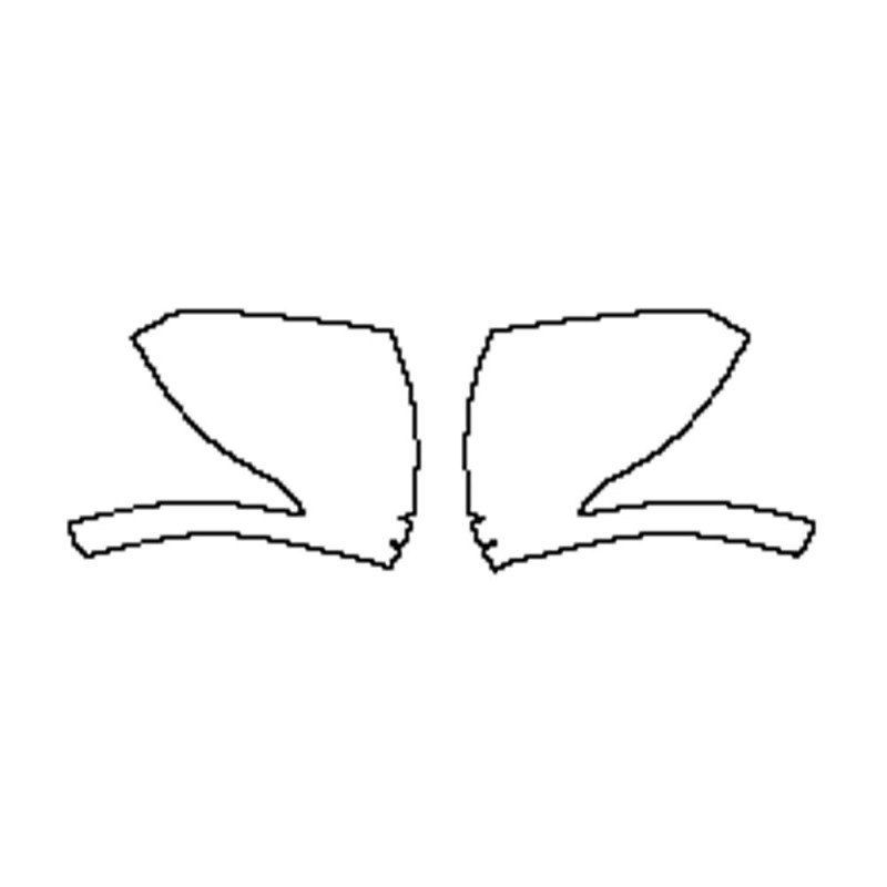 Formatka PPF 2022-2024 KIA Sportage GT-Line Lusterka Formatka PPF 2022-2024 KIA Sportage GT-Line Lusterka