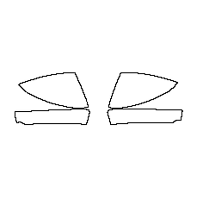 2020-2024 Mazda CX-30 Mirrors Pre-cut 2020-2024 Mazda CX-30 Mirrors Pre-cut