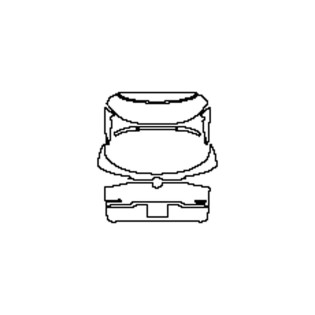 2020-2024 Mazda CX-30 Kofferraumdeckel vorgeschnitten