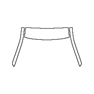 2020-2024 Mazda CX-30 A-Pillar + Roof (front) Pre-cut