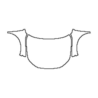 2020-2024 Mazda CX-30 Hood + Fender Pre-cut