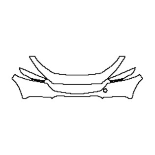 Formatka PPF 2020-2024 Mazda CX-30 Zderzak przedni + lampy